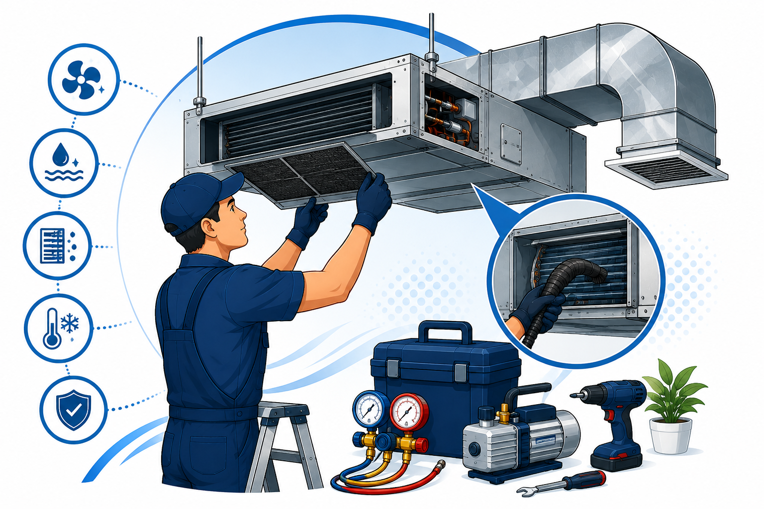 Ductable AC Maintenance