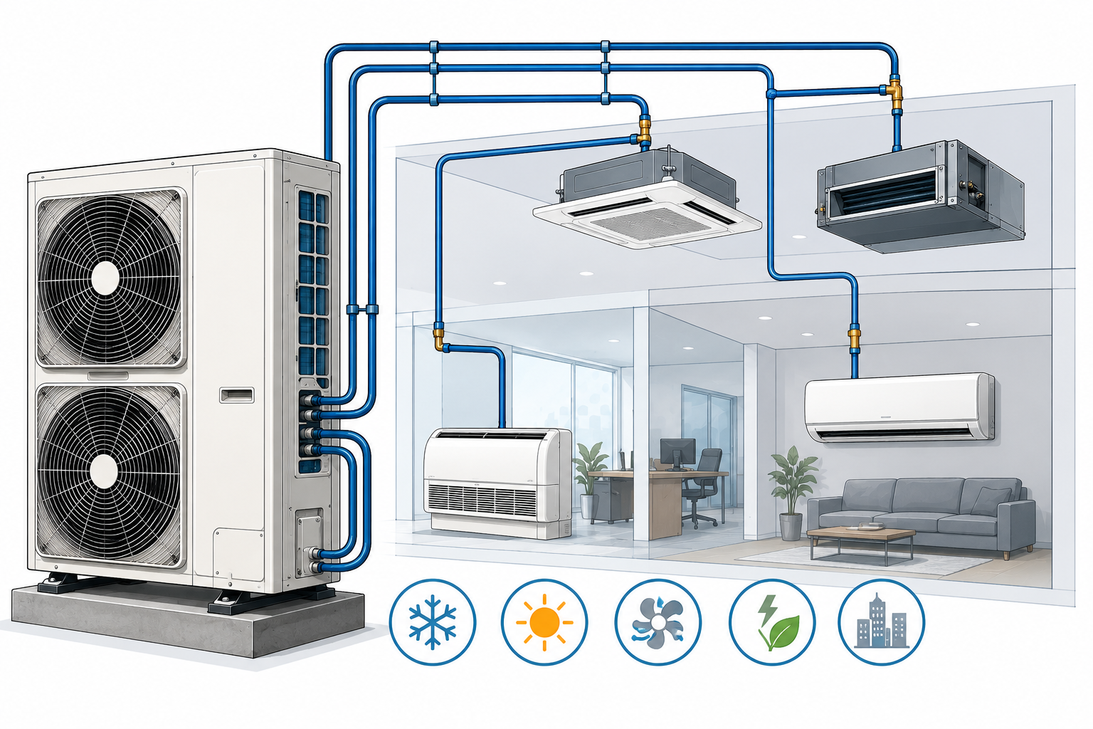 VRF/VRV Air Conditioning System